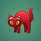 Scared Cat #14347