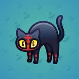 Scared Cat #1437