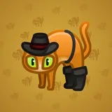 Scared Cat #14375