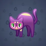 Scared Cat #14508