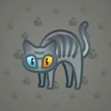 Scared Cat #14695