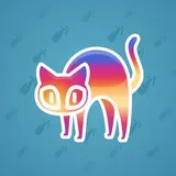 Scared Cat #14716 Scared Cat #14716