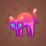 Scared Cat #14858