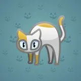 Scared Cat #14894 Scared Cat #14894