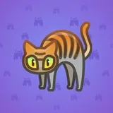 Scared Cat #14946