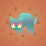 Scared Cat #15060