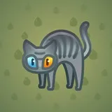 Scared Cat #15271 Scared Cat #15271