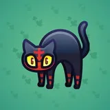 Scared Cat #15352 Scared Cat #15352