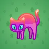 Scared Cat #15492 Scared Cat #15492