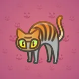 Scared Cat #15514
