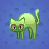 Scared Cat #15608 Scared Cat #15608