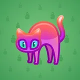 Scared Cat #15676