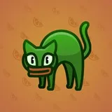 Scared Cat #15698
