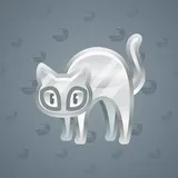 Scared Cat #15754