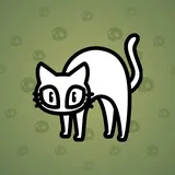 Scared Cat #1588 Scared Cat #1588