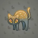 Scared Cat #15921 Scared Cat #15921