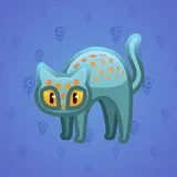 Scared Cat #15973 Scared Cat #15973