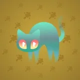 Scared Cat #15984