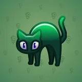 Scared Cat #16002