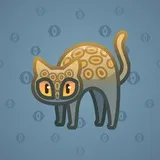 Scared Cat #16027 Scared Cat #16027