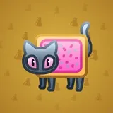 Scared Cat #16058