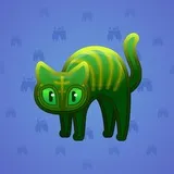 Scared Cat #16073