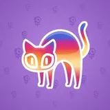 Scared Cat #16106