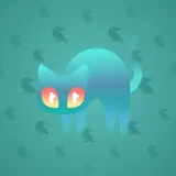 Scared Cat #16116