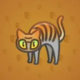 Scared Cat #16286 Scared Cat #16286