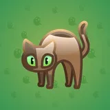 Scared Cat #16290