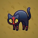 Scared Cat #16297 Scared Cat #16297