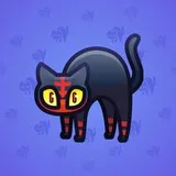 Scared Cat #16301 Scared Cat #16301