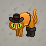 Scared Cat #16356