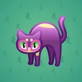 Scared Cat #16361