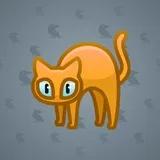 Scared Cat #16365