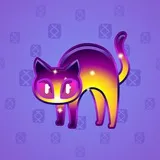 Scared Cat #16366