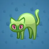 Scared Cat #16370 Scared Cat #16370