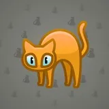 Scared Cat #16400