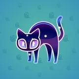 Scared Cat #16473