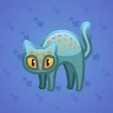 Scared Cat #1651