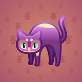 Scared Cat #16555