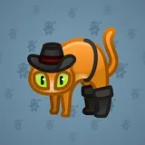Scared Cat #16566
