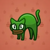 Scared Cat #16581 Scared Cat #16581