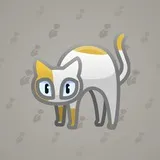 Scared Cat #16649 Scared Cat #16649