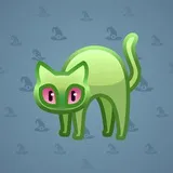 Scared Cat #16693