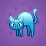 Scared Cat #16699