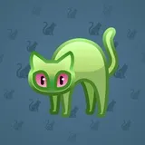 Scared Cat #16730
