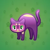 Scared Cat #16748 Scared Cat #16748