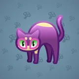 Scared Cat #16788