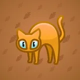 Scared Cat #16797